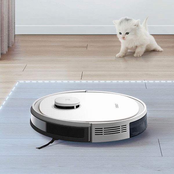 Ecovacs Deebot N3 Max Lazer Robot Elektrikli Süpürge Paspas Ev Temizleme Süpürme Makinesi Destek Alexa Google App