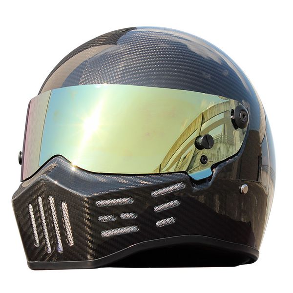 

carbon fiber atv-8 personalized motorcycle helmet motocross racing full face helmet f1 capacete de moto riding cascos motorrad