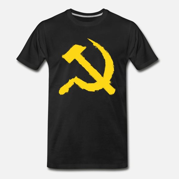 

trash hammer and sickle t shirt men create tee shirt s-xxxl natural gift new fashion spring trend shirt
