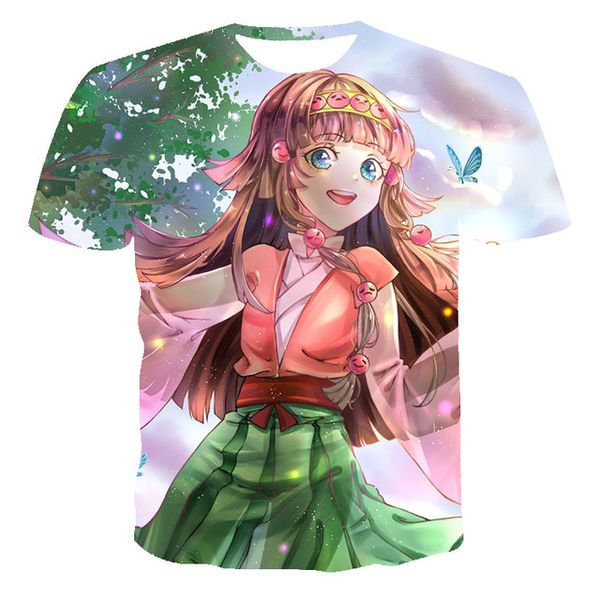 

men hunterx breathable printing anime 3d print shirts oversized comics graphic men clothing