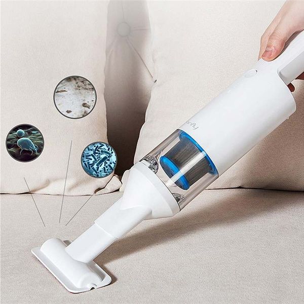 

coclean 120w 16800pa wireless handheld cordless vacuum cleaner powerful strong suction deep mite removal for home and car