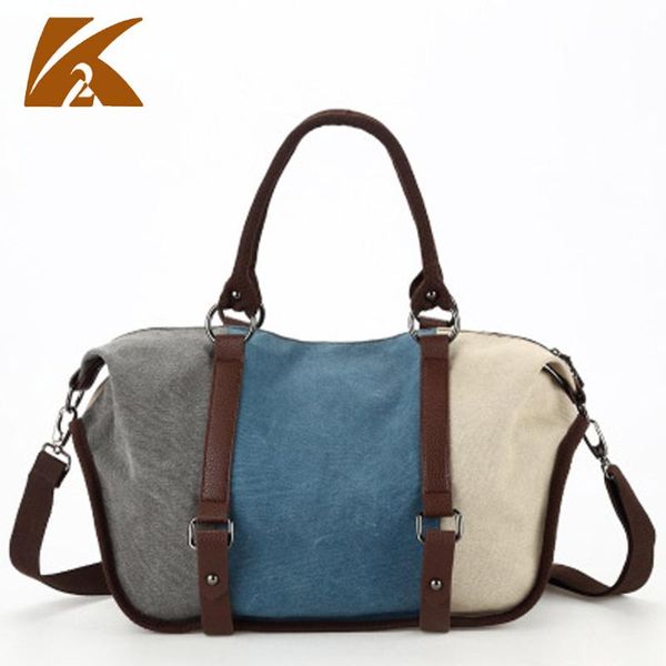 

women's bag 2020 bolso vintage canvas tote summer woman canvas bags retro beach shoulder crossbody bag handbags