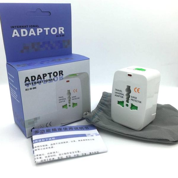 

cgjxs international wall chargers world wide travel adapter ac power eu us all in one home plug with retail package