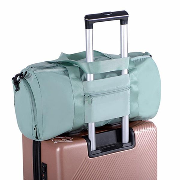 

outdoor bags shoe position dry wet separation yoga fitness bag sport large capacity luggage travel portable women handbags #bl2