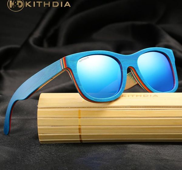 

handmade skateboard wooden bamboo sunglasses women cute eyewear sun glasses with original package001, White;black