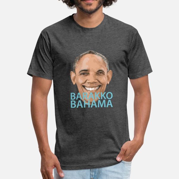 

barakko bahama barack obama president usa derp 1 t shirt men character short sleeve s-xxxl original loose breathable summer cool shirt