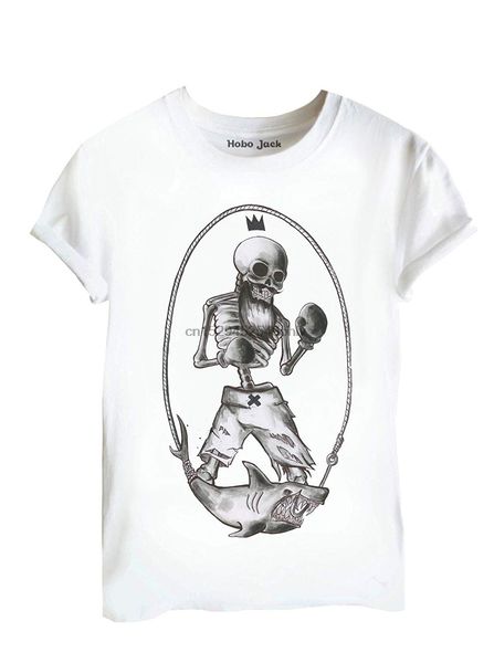 

deaf boxer white t-shirt