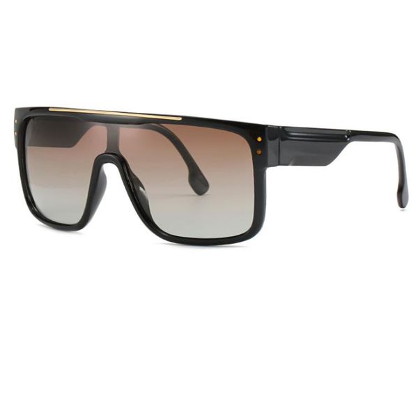 

sunglasses oversized pilot polarized women vintage big shades women's glasses 2021 men's uv400 oculos, White;black