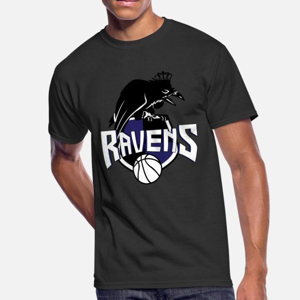 

ravens coat of arms t shirt men personalized tee shirt crew neck letter interesting humor summer family shirt