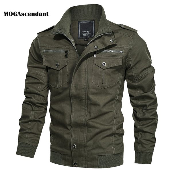 

flight pilot jacket men's tactical jacket spring autumn windbreaker bomber jackets outwear coat army chaqueta hombre, Black;brown