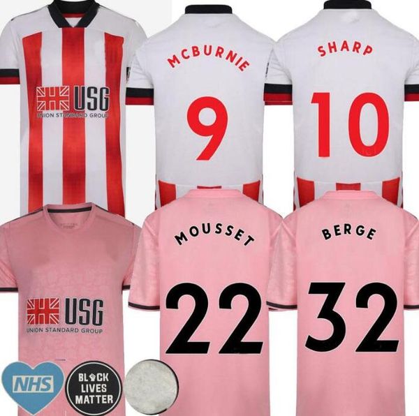 

mousset sheffield soccer jerseys mcburnie united 2020 2021 lundstram fleck football shirt norwood jersey, Black;yellow