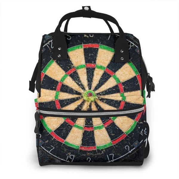 

darts target old games diaper bag mummy maternity baby bags travel baby nappy changing backpack women