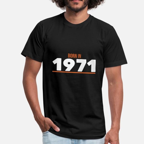 

1971 t shirt men designing tee shirt o-neck original anti-wrinkle breathable spring outfit shirt