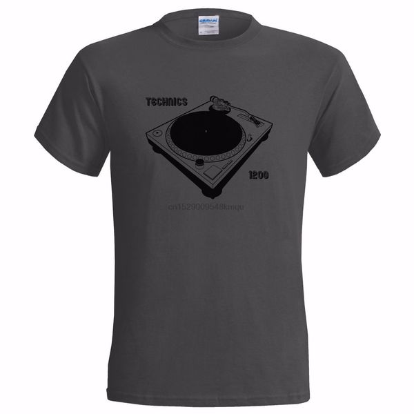 

technics 1200 палубы mens t shirt classic retro dj техно hip hop mix подарок ​​подарок для печати t-shirthip хоп tee shirtnew прибытие тройн