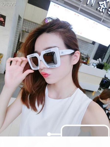 

new polarizing sunglasses for women anti-uv square sunglasses fashion hd polaroid lenses 5 color optional frame wholesale 2019 sale, White;black