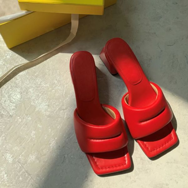 

fashion red leather women sandals luxury open toe high heels women summer sandalias mujer shoes zapatos de mujer 2020, Black