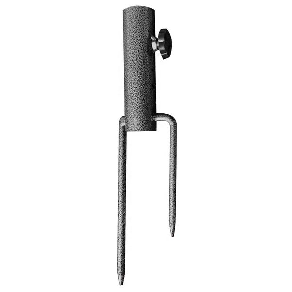 

heavy duty ground insert steel coating umbrella base for park patio portable