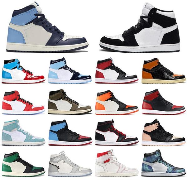 

with socks new 1 high basketball shoes homage to home phantom gym red chicago 3 lakers 1s sports sneaker size 36-46