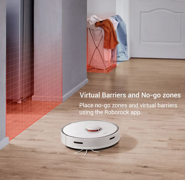 

roborock s5 max robot vacuum cleaner wifi app control automatic sweep dust sterilize smart planned washing mop upgrade of s50