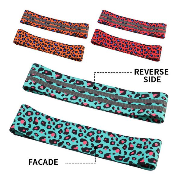 

resistance bands leopard fitness rubber expander for elastic band training mini