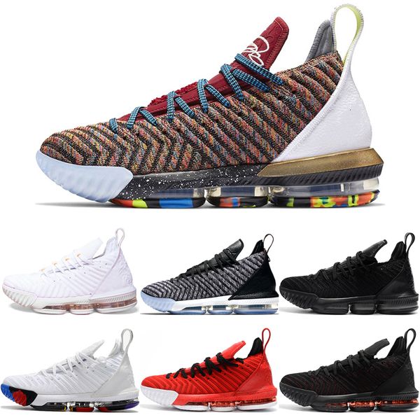 

2020 men 16 basketball shoes mens fashion 16s lakers 1 thru 5 fresh bred riple black oreo trainer sports sneaker shoes