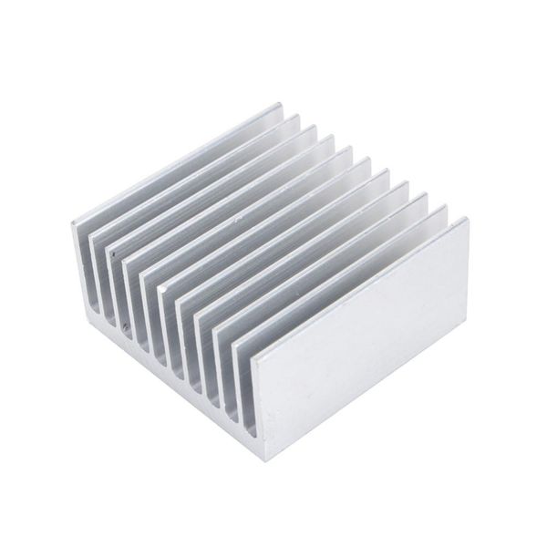 

cgjxscooling accessories heat sink 40x40x20mm ic heatsink metal aluminum cooling fin fan silver color wholesale support