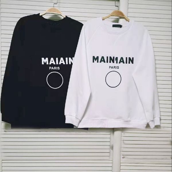 

Women's Sweater 2020 Autumn and Winter New Fashion Terry Loose Turret Long Sleeve Letter Sweater for Men and Women Couples Trend size S-XL