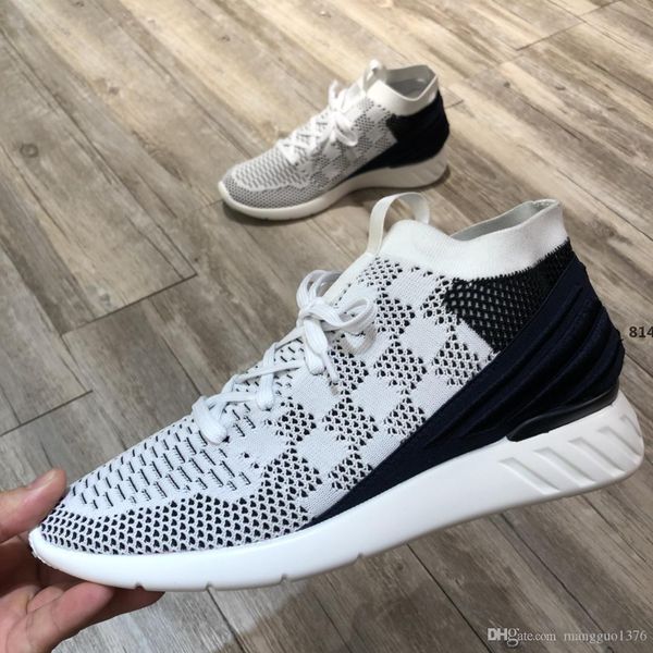 

luxury designer 814 mens shoes fashion sneakers leather low- luxury leather lace-up brand scarpe da uomo fast shipping, Black