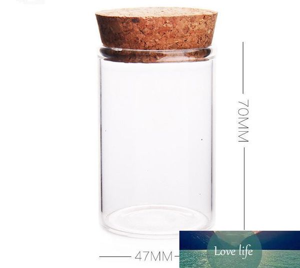 

80ml glass bottles with cork crafts bottles jars 80cc empty jars containers bottles sn2315