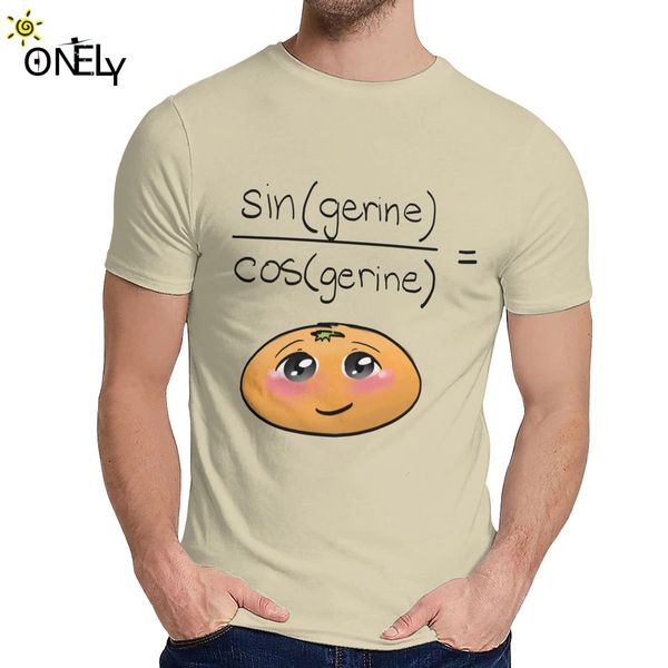 

classic round neck revamped sin cos tangerine t-shirt popular cotton homme tee shirt ing