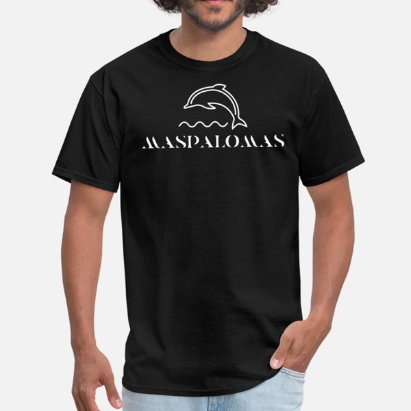 

maspalomas gran canaria spain gifts collection t shirt men design cotton s-xxxl vintage famous new style spring autumn original shirt