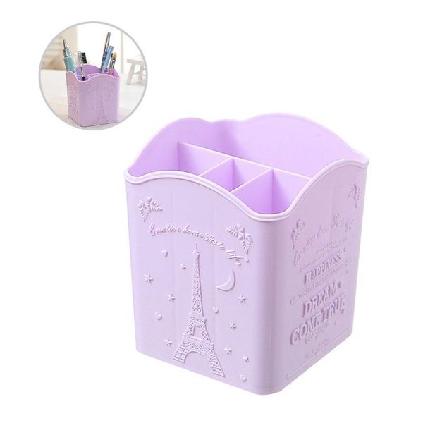 

storage box pen tidy home 4 cosmetic brush deskslot pencil holder organizerblue art nail grid four qrzni home2001