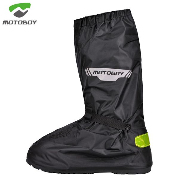 

motoboy motorcycle riding waterproof rainproof gear block wear resistant men's high rain shoes thickened shoe cover