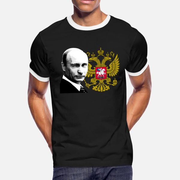 

77 president putin russia russland gerb rossii t shirt men designs cotton round neck letters gift casual summer vintage shirt
