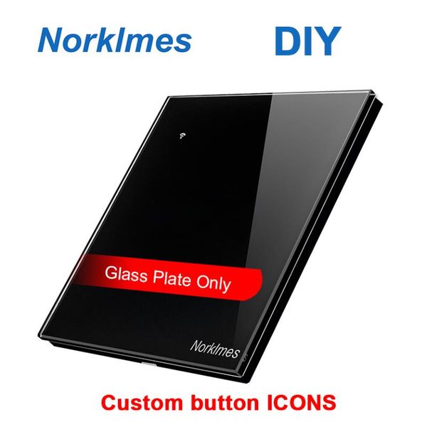 

smart home control diy toughened glass panel touch remote wifi switch dedicated waterproof and moisture-proof ac 85-250v to create the excl