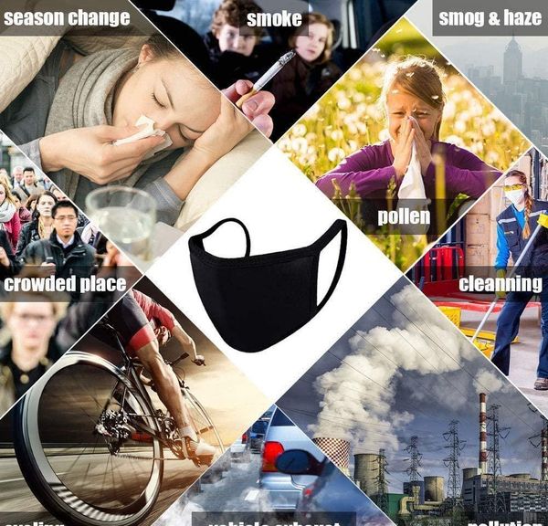 

cotton woman face quality mouth high man black mask mask wearing black anti-dust fashion shipping cycling ihwcm