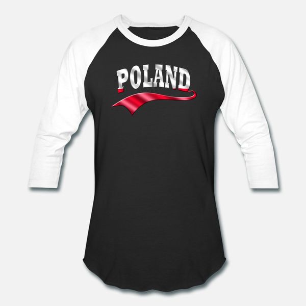 

poland t shirt men print cotton s-xxxl letters interesting comical spring slim shirt