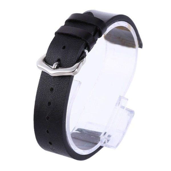 

wax oil skin watch straps vintage genuine leather watchband calfskin watch straps 18mm 20mm 22mm black brown stainless bracelet