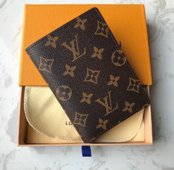 

new quality passport cover designer classic166 men luxury holder covers id card holder purse with box, Red;black