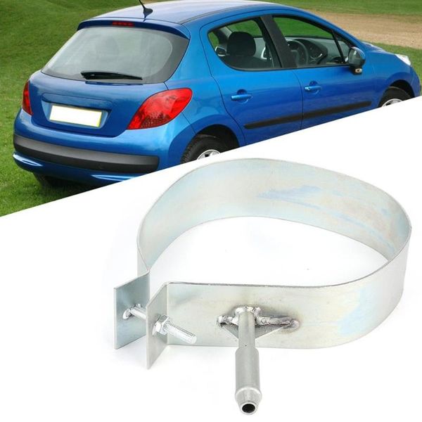 

1 pcs for 207 rear exhaust with bracket hanger rear cover muffler exhaust leather