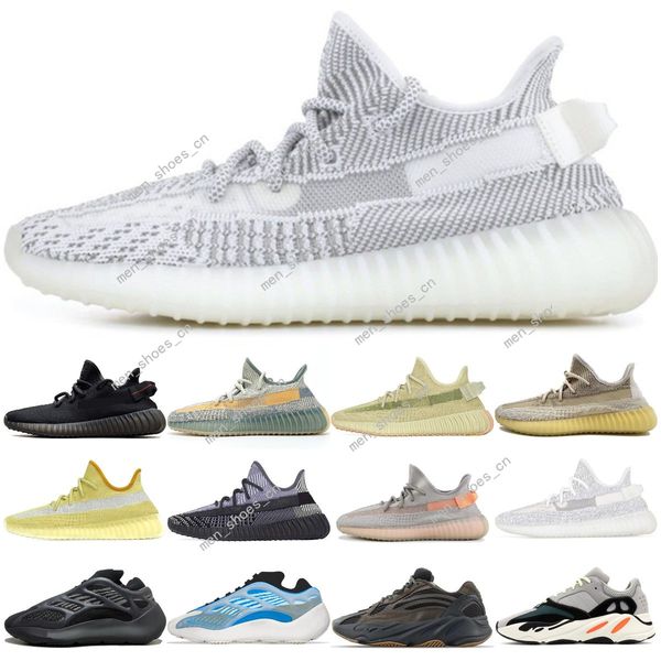 

новая reflective kanye west шлак earth desert sage синий кроссовки магнит yecheil больница синий белый черный bred спортивные кроссовки # 92