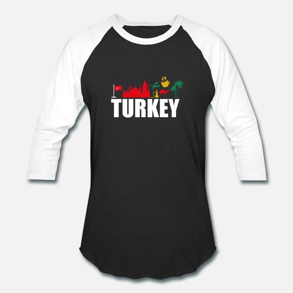 

countries turkey icons vacation souvenir gift idea t shirt men designs short sleeve size s-3xl family loose building spring standard shirt