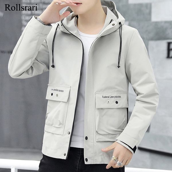 

new brand autumn men's bomber jacket hooded casual male jackets solid coat army men cargo flight jacket plus size k246, Black;brown