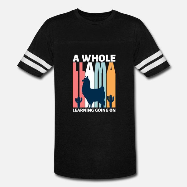 

a whole llama learning going on t shirt men knitted cotton size s-3xl formal anti-wrinkle comical spring autumn unique shirt
