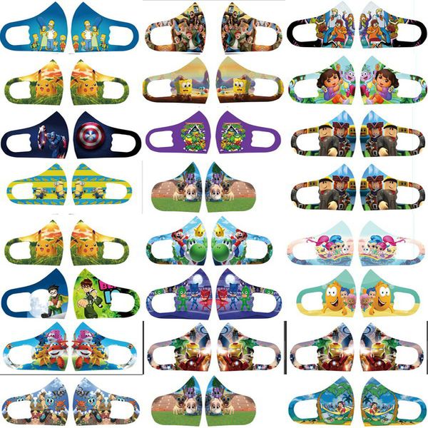

face masks for kids face shields mascarilla de pelicula custom face mask designer kids cloth masks cartoon character mask lowest price