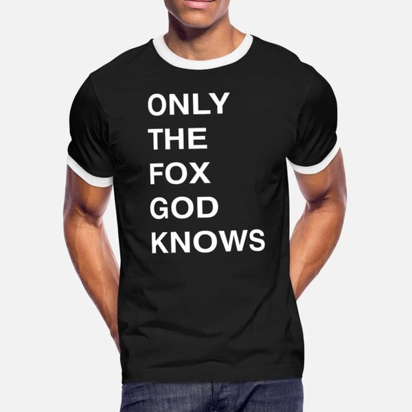 

fox god t shirt men designs short sleeve o-neck gents famous building summer style pattern shirt