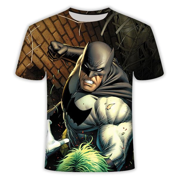 

2019batman vs superman hulk men cosplay costume male superhero 3d print shirts aesthetic harajuku harajuku men clothing