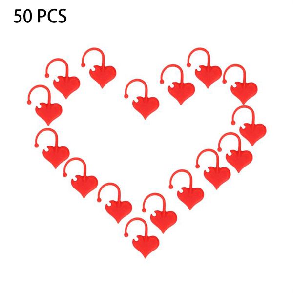 

safty christmas gift sewing mark buckle love heart needle weaving sock shape