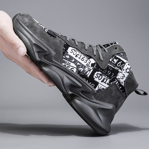 

men sneakers brand outdoor men casual shoes sports comfortable walking male shoes sapatos masculinos footwears, Black