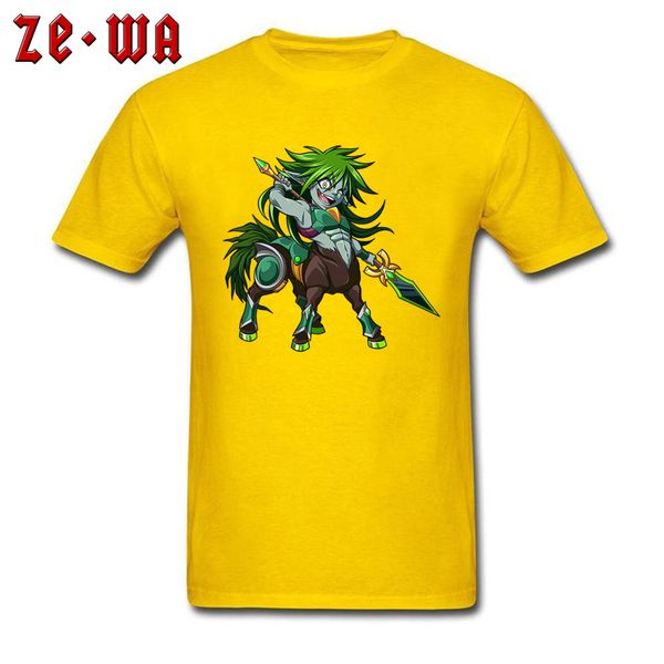 

yellow anime t shirt cartoon monster model printing teeshirt 100% cotton crew neck teenager t-shirt japanese comic tshirt boy